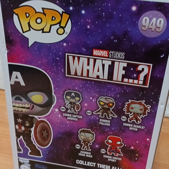Funko Jumbo Marvel What If..?: Zombie Captain America (949) - Picture 6 of 7
